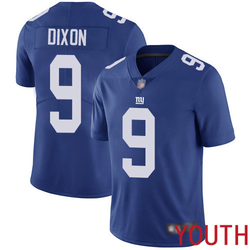 Youth New York Giants #9 Riley Dixon Royal Blue Team Color Vapor Untouchable Limited Player Football NFL Jersey->youth nfl jersey->Youth Jersey